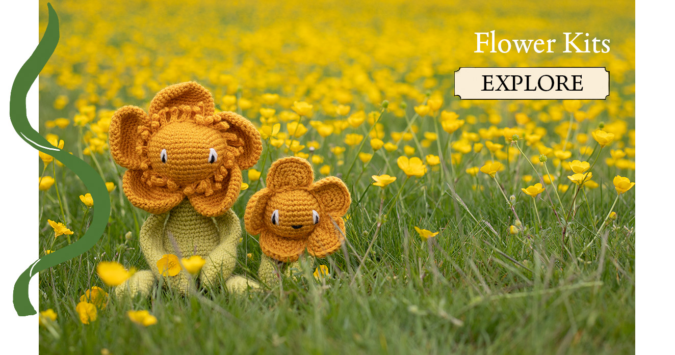 Flower crochet patterns buttercup toft